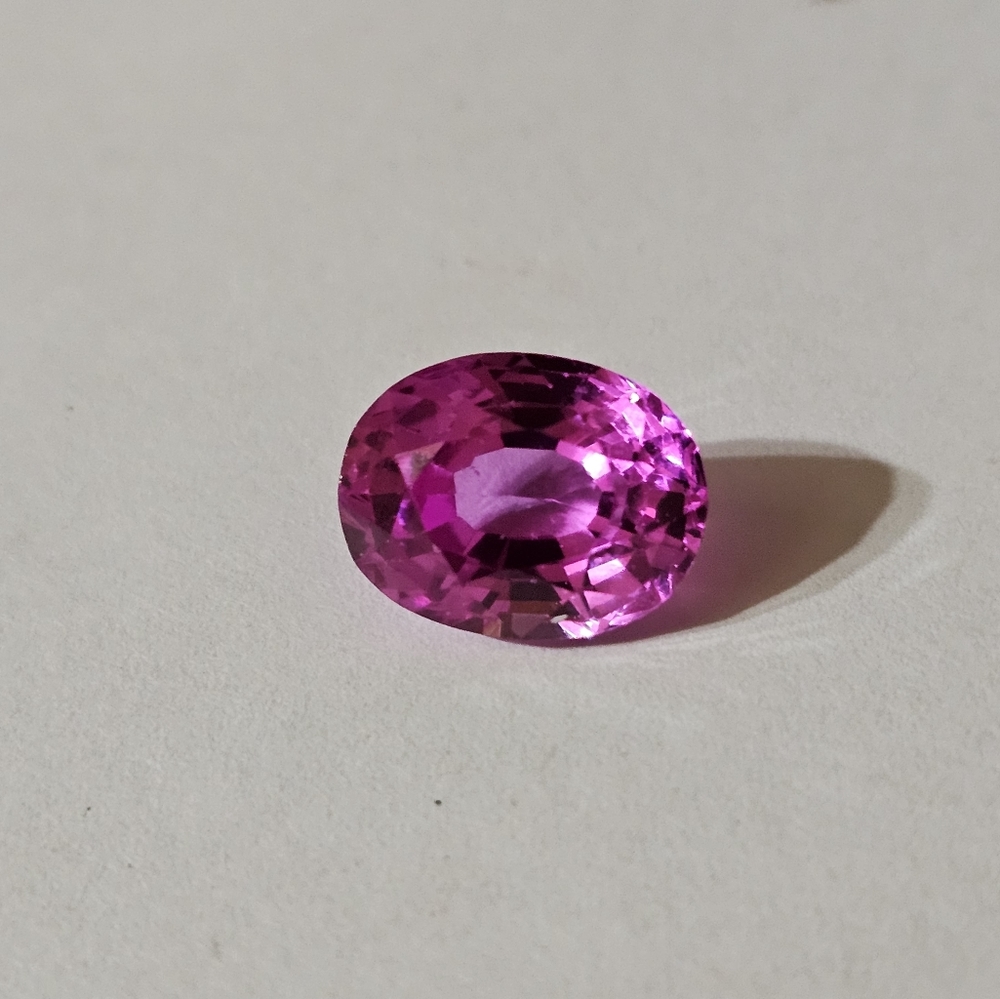 Excellent Cut Oval Pink Sapphire 💖 8.27 Carats Certified!